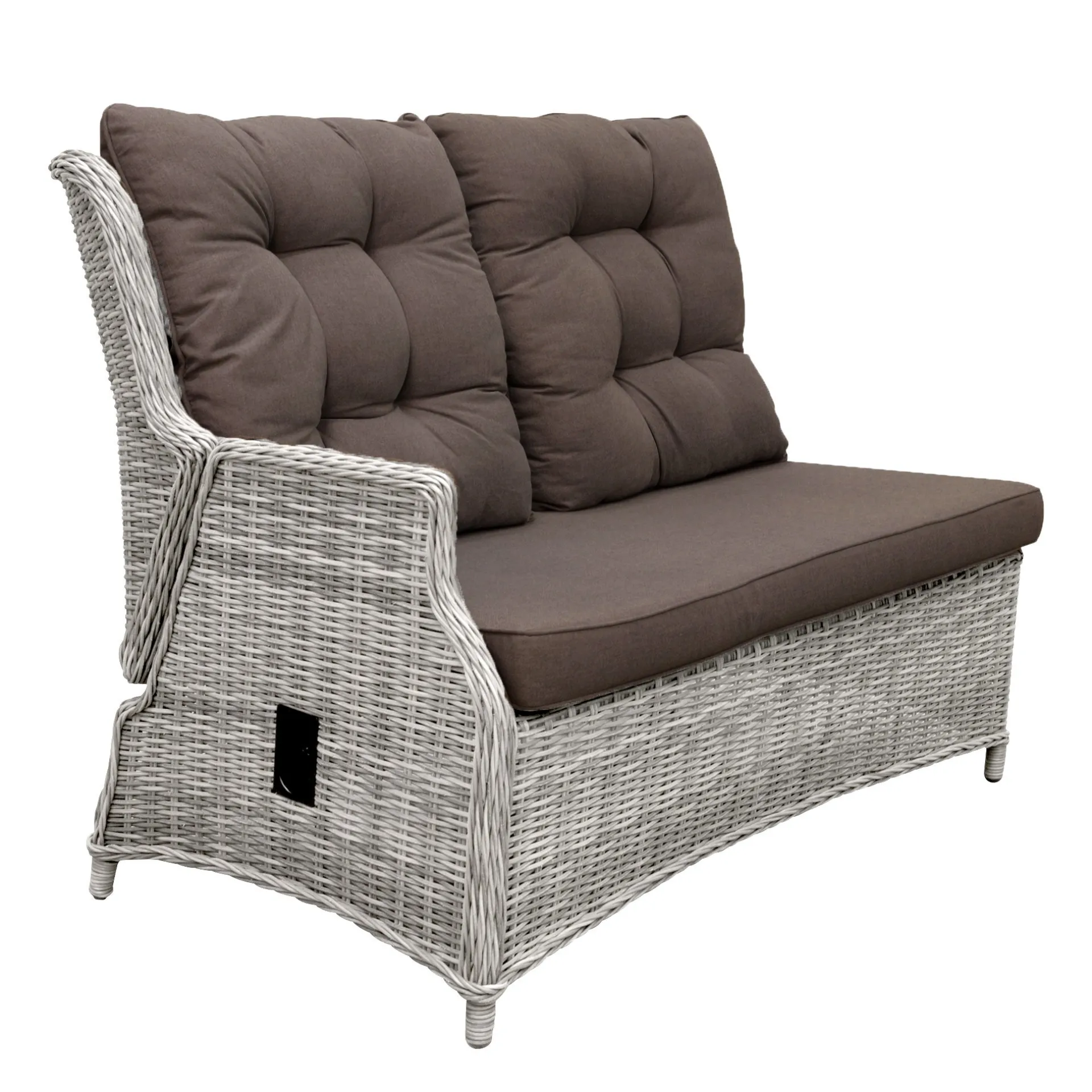 2-zits-bank-aprano-met-rechter-ZosDOAxt-0.webp Best Bois Le Duc 2-zits Bank Aprano Met Rechter Leuning, Wit/grijs