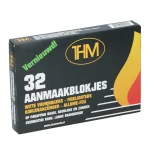 Clearance THM Aanmaakblokjes Wit 32st