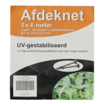 Hot Bel Garden Afdeknet Tuin SP Zwart 3x4m