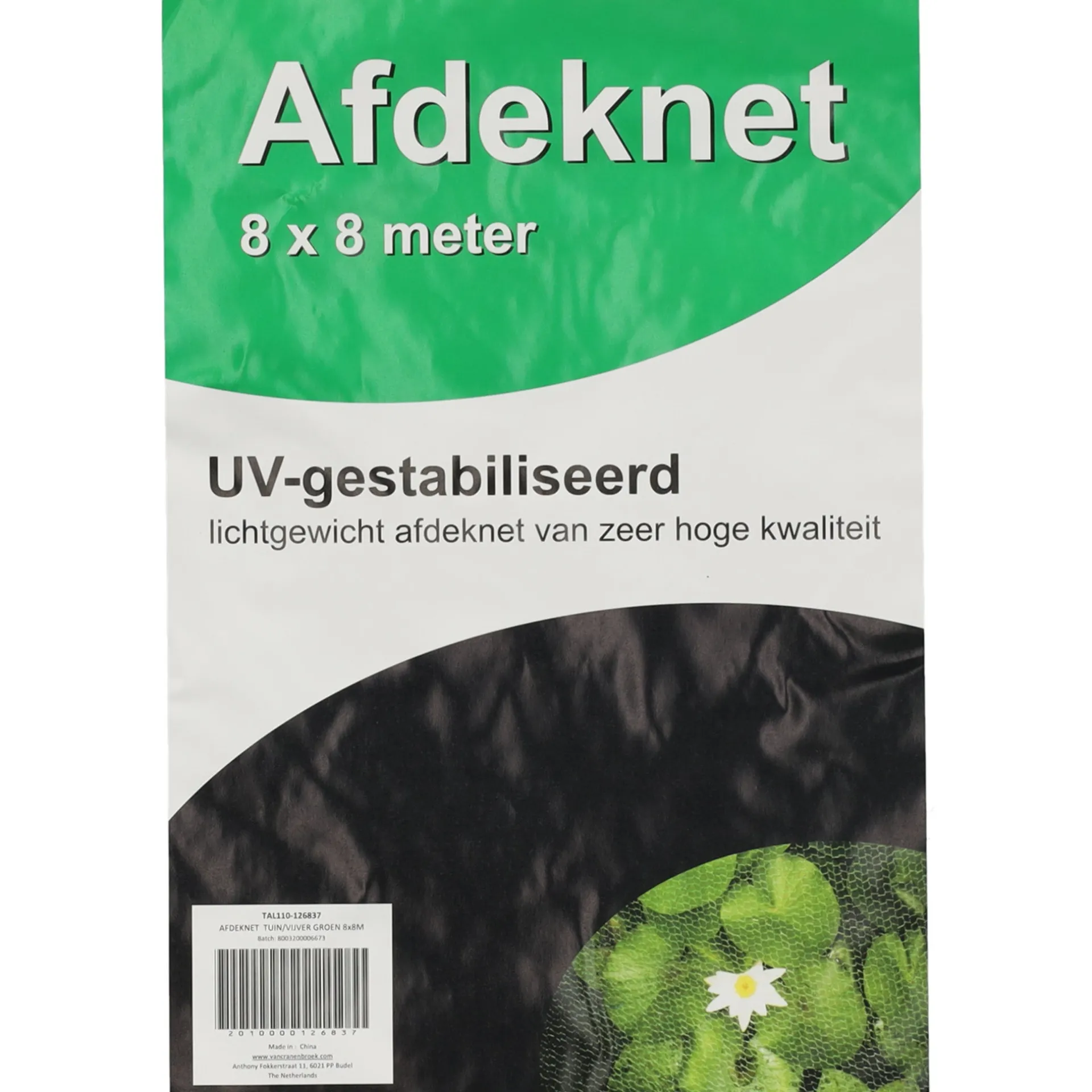 afdeknet-tuinvijver-groen-8x8m-OnTKyZCw-0.webp New Bel Garden Afdeknet Tuin/vijver Groen 8X8m