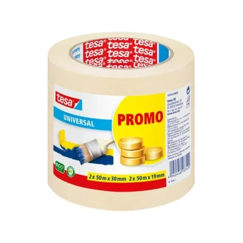 Best Tesa Afplakband Uni 19mmx50M+30mmx50M