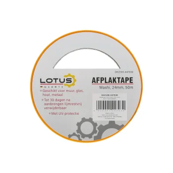 Best Lotus Afplaktape Pro Washi 24 Mm 50 M