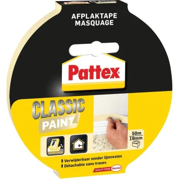 Fashion Pattex Afplaktape Verf 50Mx19mm