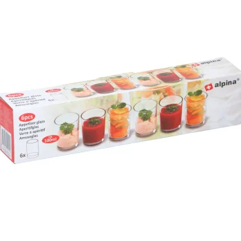 Outlet Alpina Aperitiefglas 100ml 6 Stuks