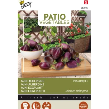 Outlet Buzzy Aubergine Patio Baby F1