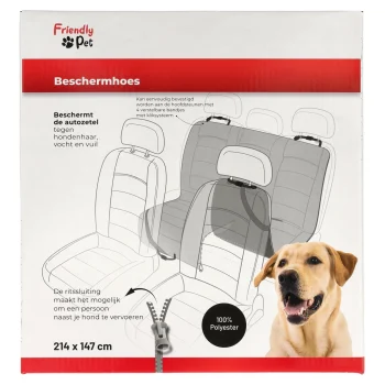 Fashion Friendly Pet Autodeken Coda Zwart 214x147cm