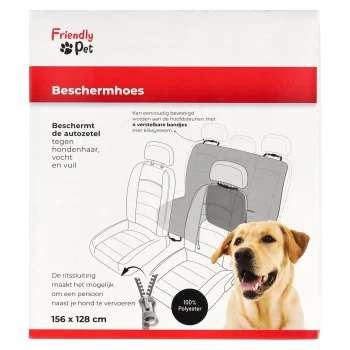 Clearance Friendly Pet Autodeken Jort Zwart 156x128cm