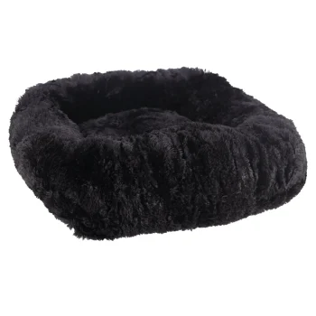 Online Friendly Pet Autostoel Hond Krems Zwart 60x50x20cm