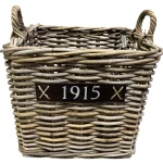 Outlet Van Der Leeden Bak Rotan Met Wielen Vierkant 50 X 50 Cm