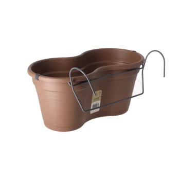 Discount Florus Balkonpot Set 37 Cm Taupe