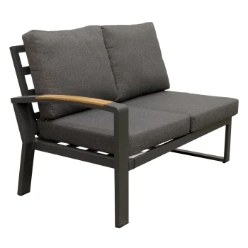 New Bois Le Duc Bank 2-zit Links Foxton Antraciet