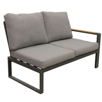 Best Bois Le Duc Bank 2-zit Links Salvo Antraciet