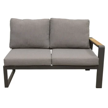 Best Bois Le Duc Bank 2-zit Links Salvo Antraciet