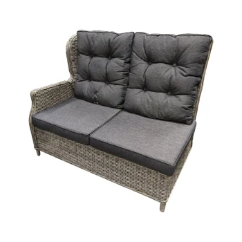 Discount Bois Le Duc Bank 2-zit Rechts Lupa Willow Grey