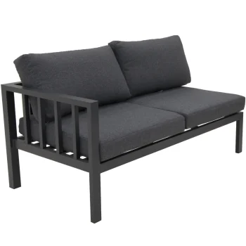 Hot Bois Le Duc Bank 2-zit Rechts Trento Antraciet