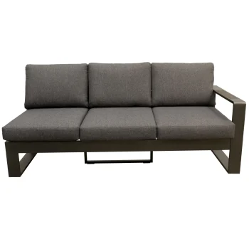 Hot Bois Le Duc Bank 3-zit Links Malviza Antraciet Met Kussens