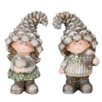 Best Mica Decorations Beeld Deco Dennenappel 20cm