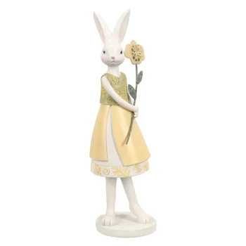 Discount O'malley Beeld Konijn Geel 27cm