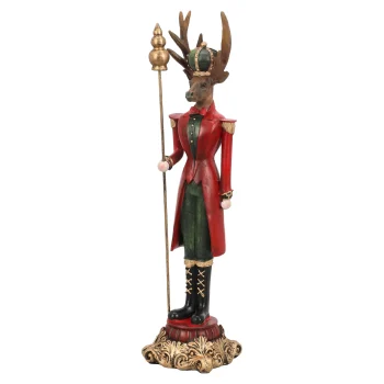 Hot O'malley Beeld Rendier Wachter 37cm