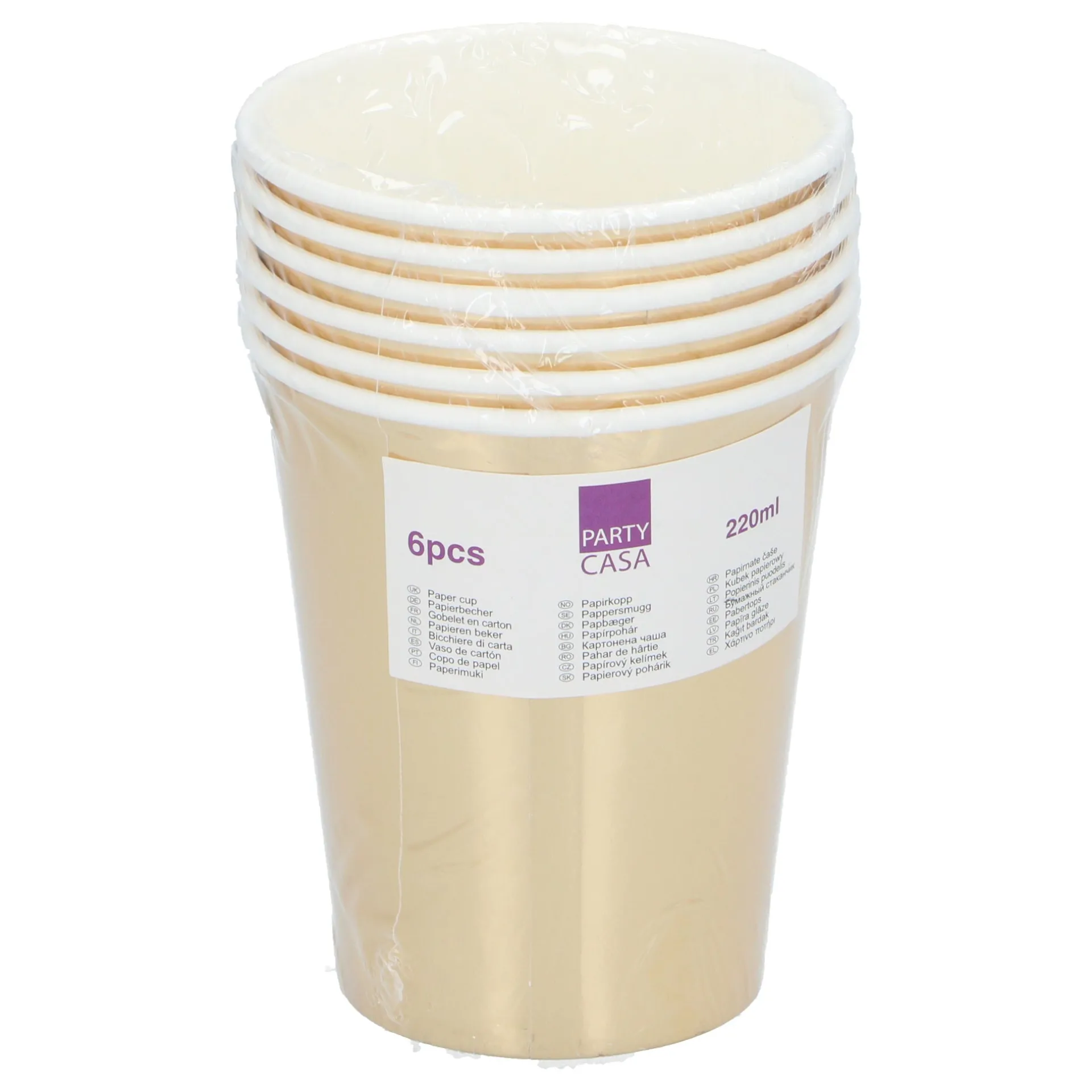 beker-papier-6st-2-assorti-DCNCcETk-2.webp Sale Party Casa Beker Papier 6st 2 Assorti