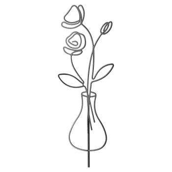 Clearance Natural Collections Bloem Op Stok 58 Cm - 3 Assorti