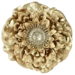 New Decoris Bloem Poly Goud 10 Cm