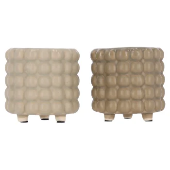 Discount Natural Collections Bloempot 10 X 10 Cm 3 Assorti