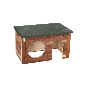 Clearance Friendly Pet Blokhut Hout Large