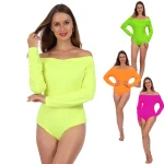 Outlet Van Cranenbroek Bodysuit Dames Neon