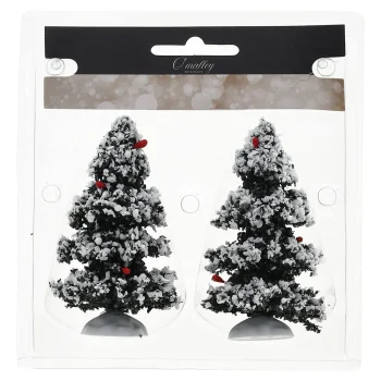 Clearance O'malley Boom 10cm 2st Kerstdorp