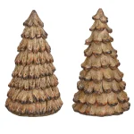 Outlet Mica Decorations Boom Deco Hout 12 Cm