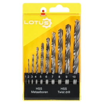 Best Lotus Borenset Metaal HSS 10-delig