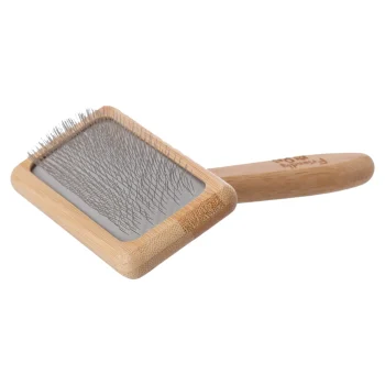 New Friendly Pet Borstel Huisdier Glad L Bamboo FP