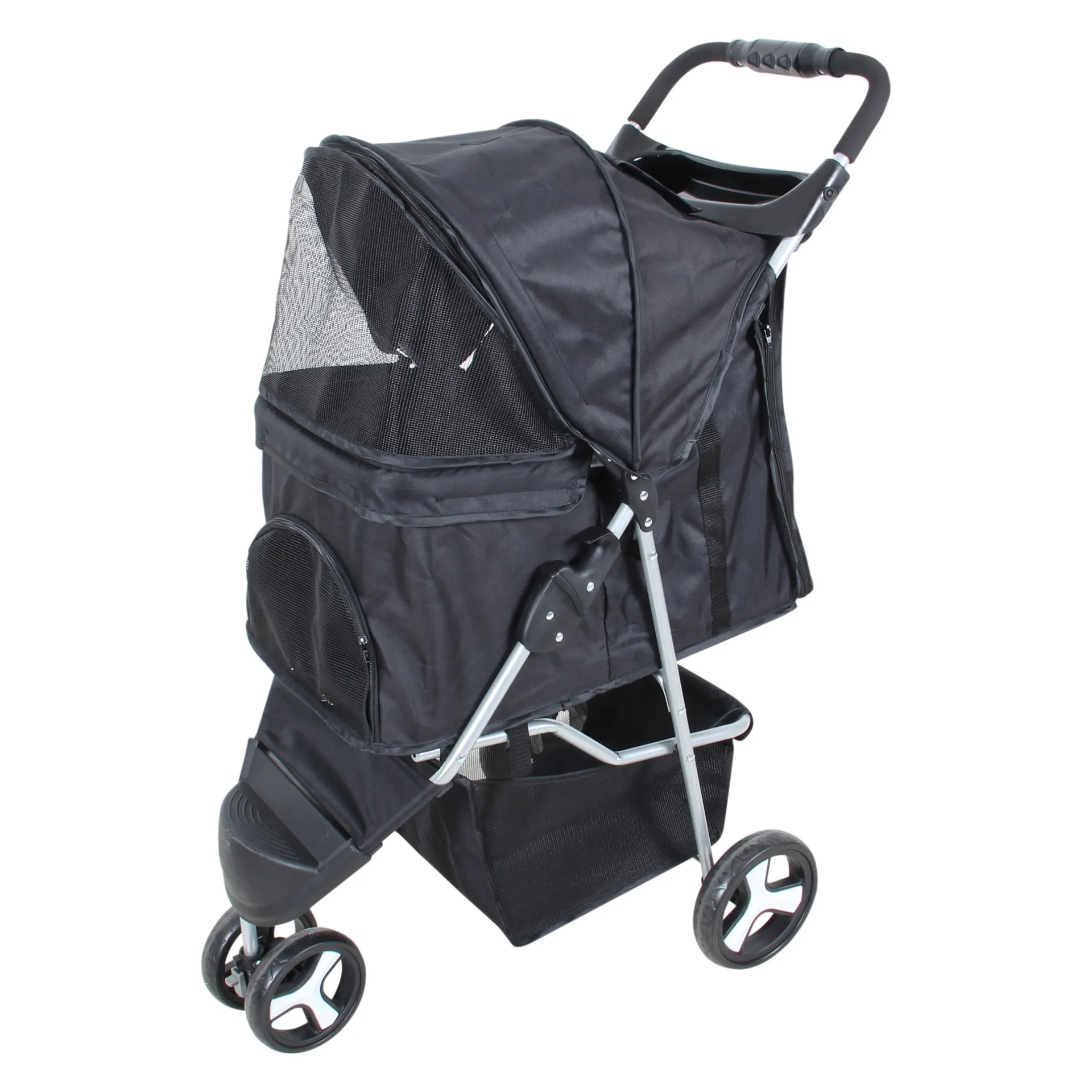 buggy-hond-zwart-47x100x80cm-z-wZxNoEWT-0.webp Outlet Friendly Pet Buggy Hond Zwart 47x100x80cm Zwart