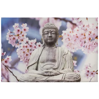 Hot O'malley Buitenschilderij 90 X 60 Cm Boeddha Bloessem