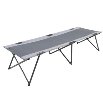 Discount Sport Valley Campingbed Opvoubaar 190x65cm Antra