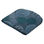 Hot Madison Circle Blue Zitkussen 46x48