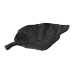 Sale Deco Blad Metaal Parksville 16 Cm Zwart