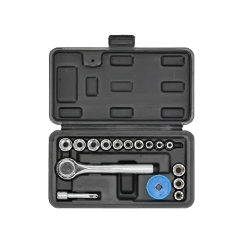 Clearance Westham Dopsleutelset 17-delig 1/4"