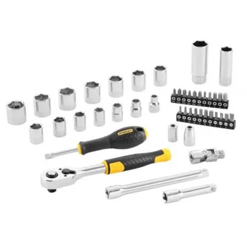 Discount Stanley Dopsleutelset 45delig 3/8 STMT82829
