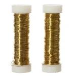 Best Decoris Draad Metaal 3mm 6m Goud 2st
