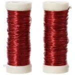 Online Decoris Draad Metaal 3mm 6m Rood 2st