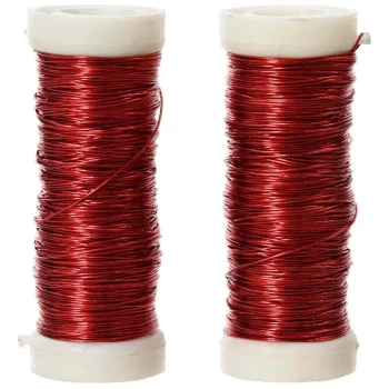 Online Decoris Draad Metaal 3mm 6m Rood 2st