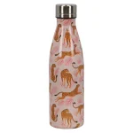 Hot Lunch Buddies Drinkfles RVS Cheeta