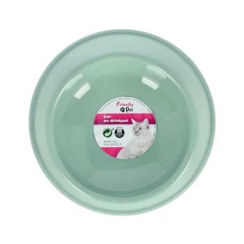 Discount Friendly Pet Eet- En Drinkpot Rond 100 Ml Groen
