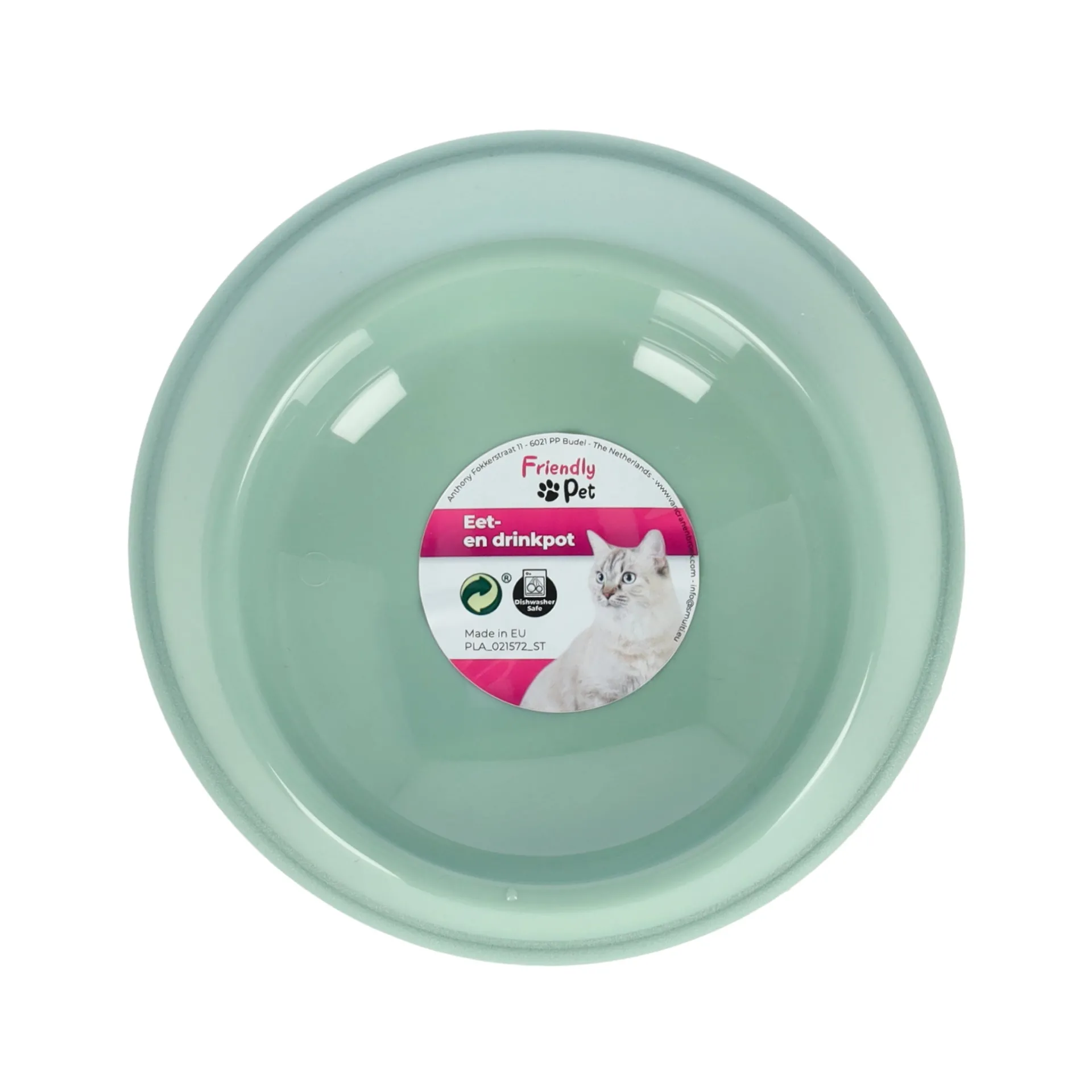 eet-en-drinkpot-rond-100-ml-g-oaleQCBS-1.webp Discount Friendly Pet Eet- En Drinkpot Rond 100 Ml Groen