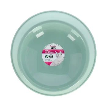 Hot Friendly Pet Eet- En Drinkpot Rond 250 Ml Groen