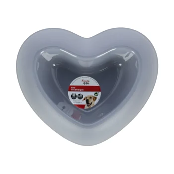 Clearance Friendly Pet Eet En Drinkpot Hart Blauw 400 Ml