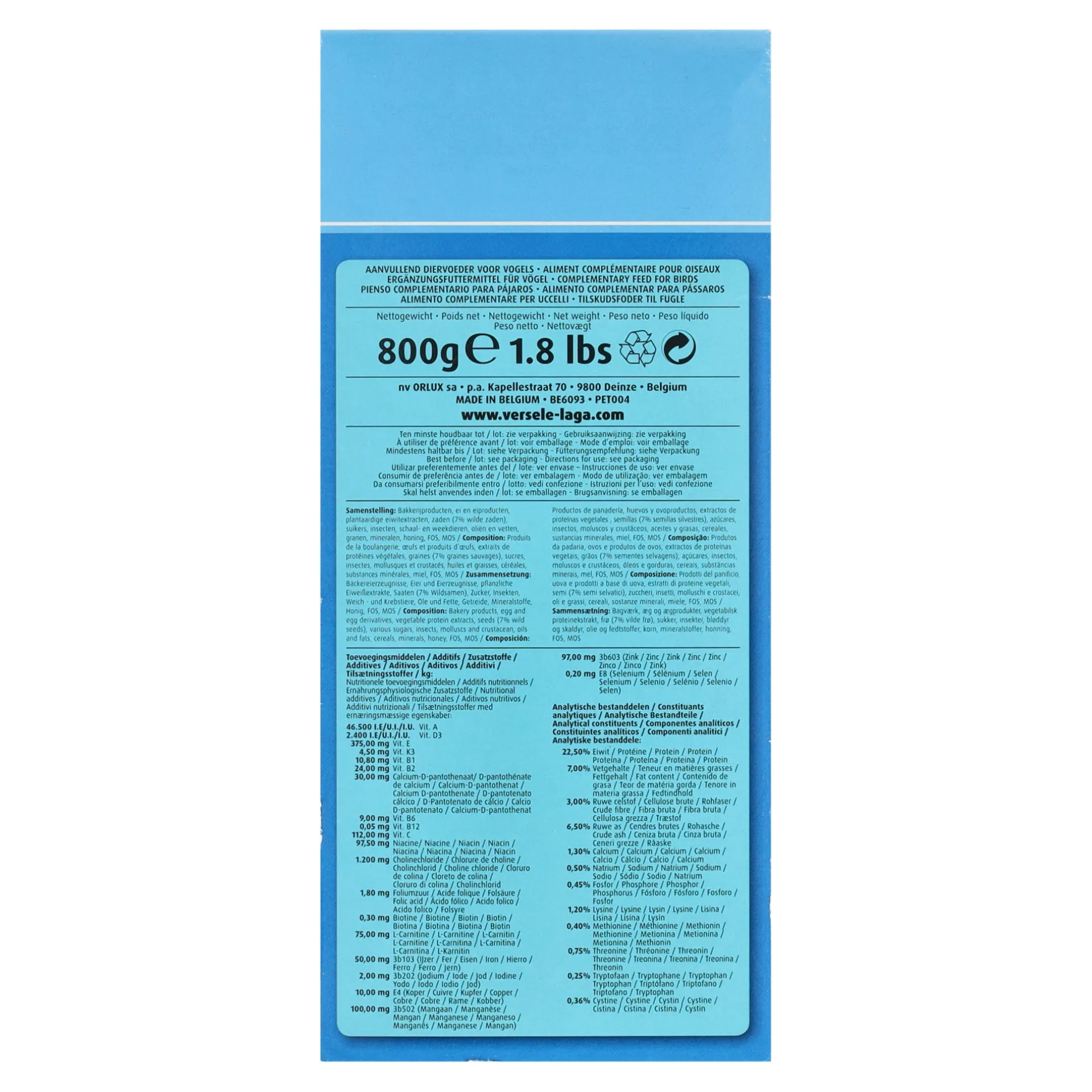 eivoer-dr-wildzang-800gr-orlux-UNUzxoyM-2.webp Fashion Versele Laga Eivoer Dr Wildzang 800gr Orlux