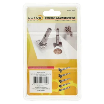 Hot Lotus Forstner-scharniergatboor 5st